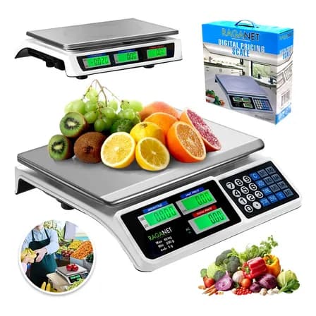 Báscula Digital 40 Kg Comercial Pantalla Lcd Función Tara